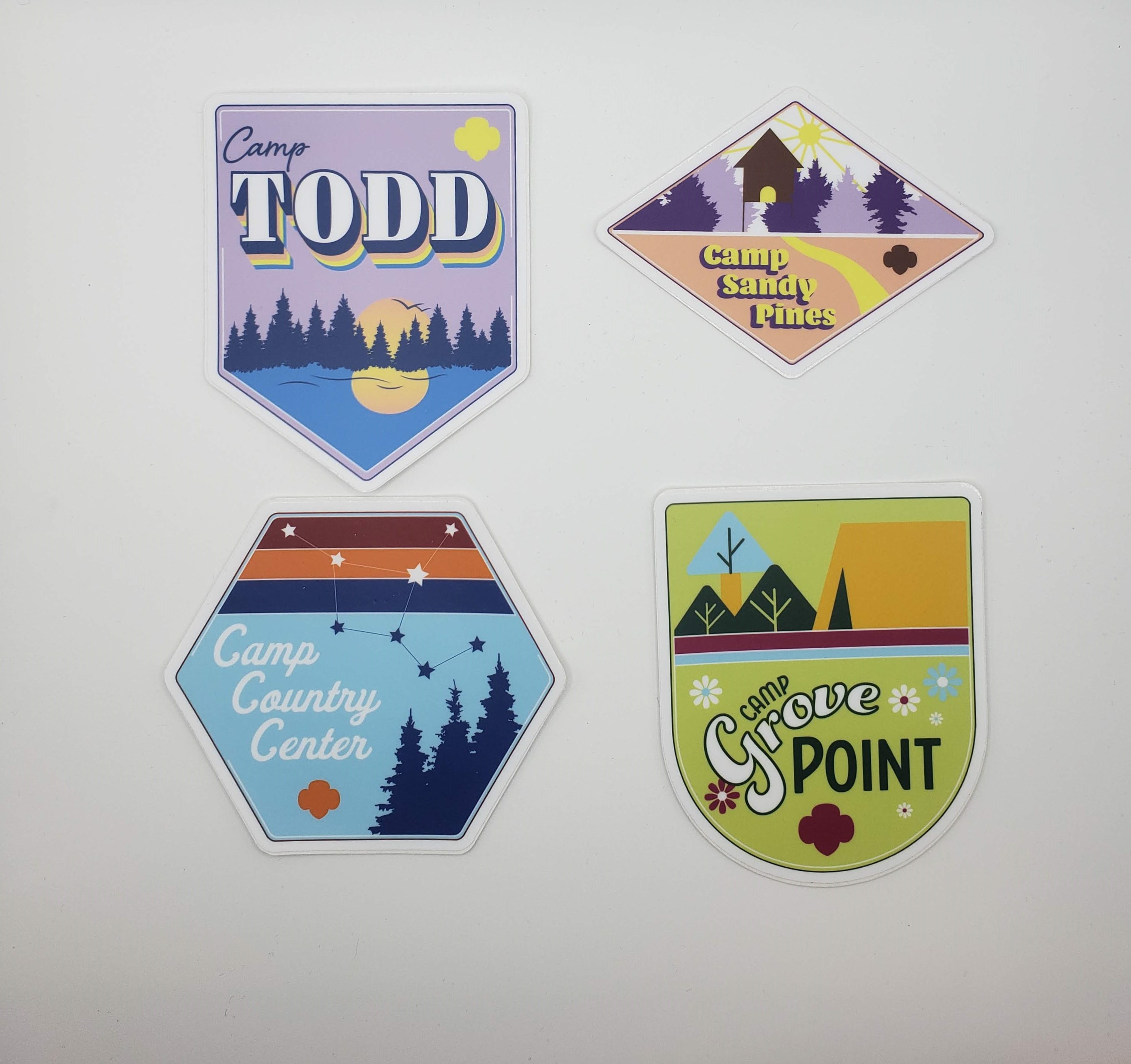 GSCB Camp Stickers